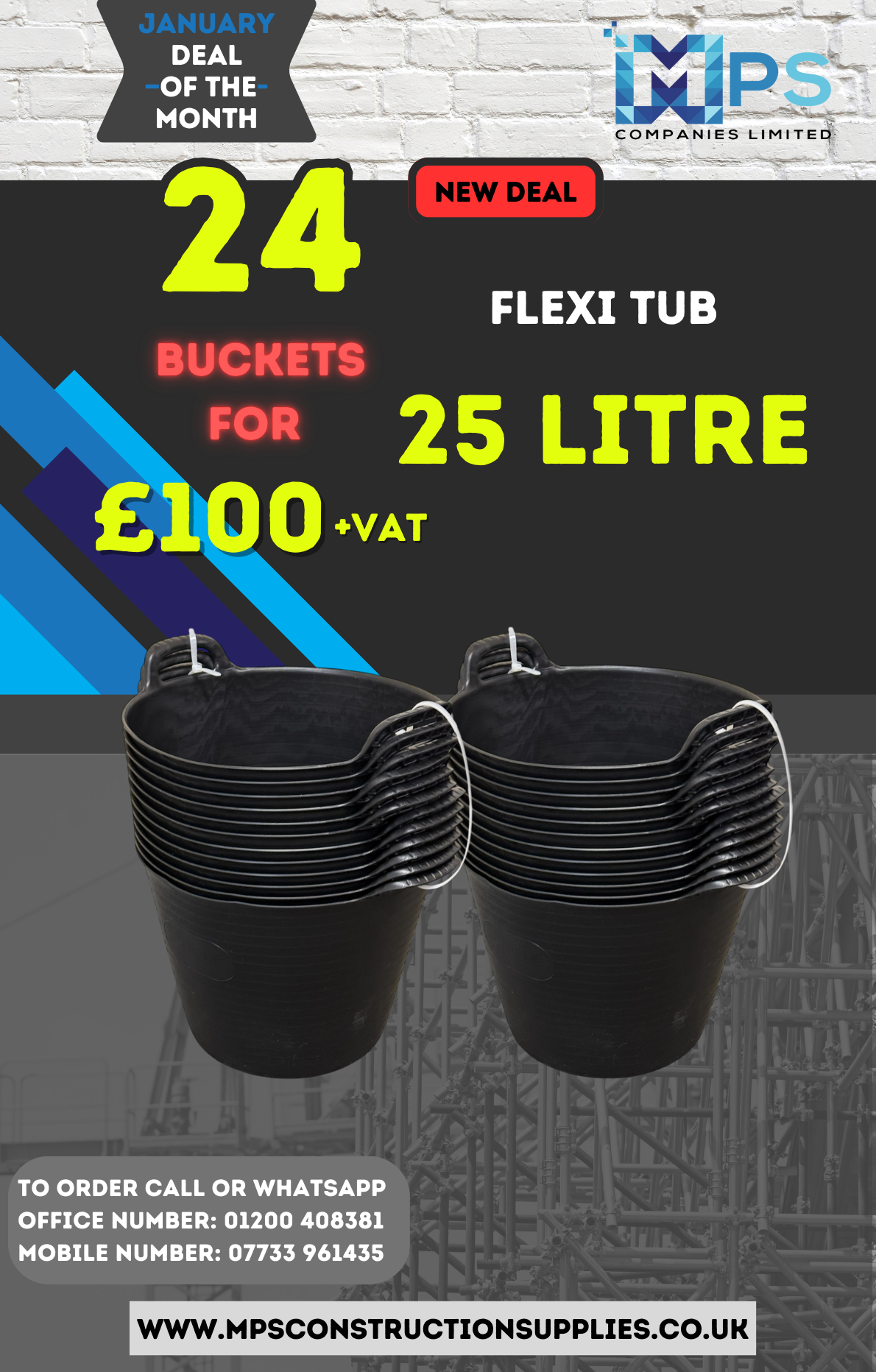 25l xtrade bucket