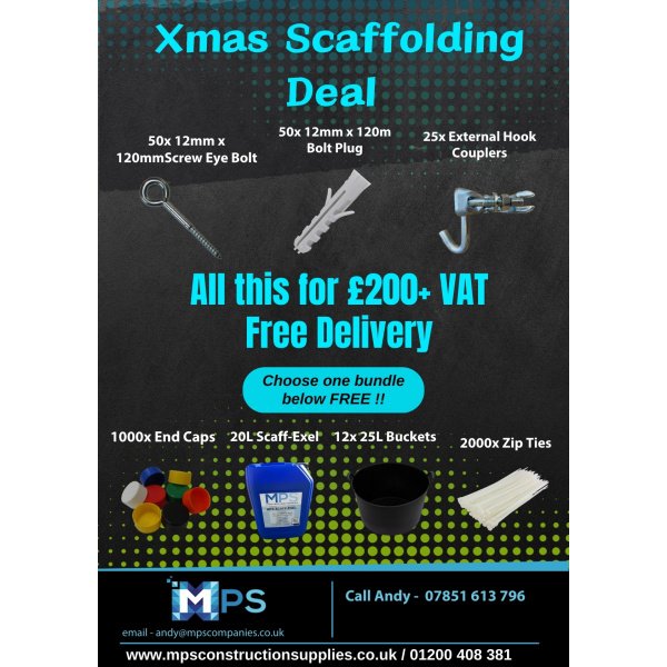 Xmas Scaff Bolt Deal andy